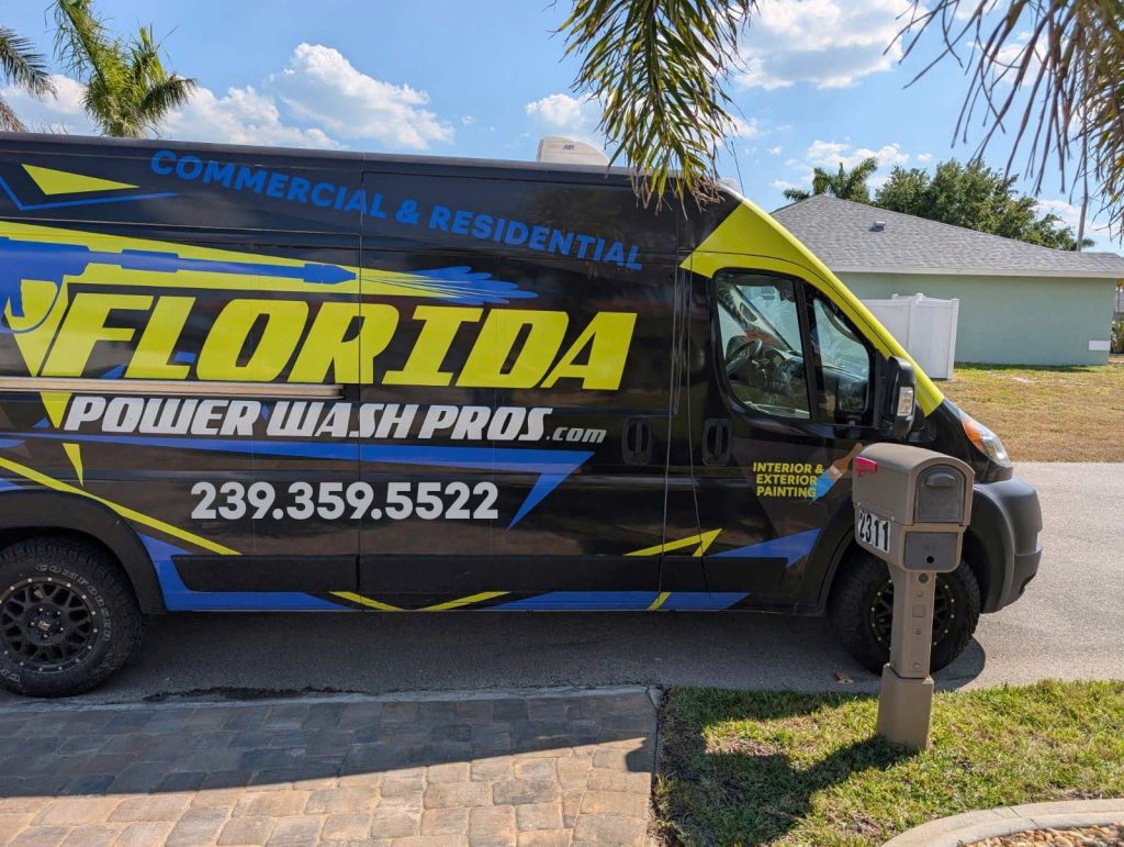 Florida Power Wash Pros Van